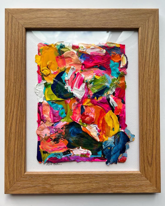 Framed Palette Collage - Reading Rainbow