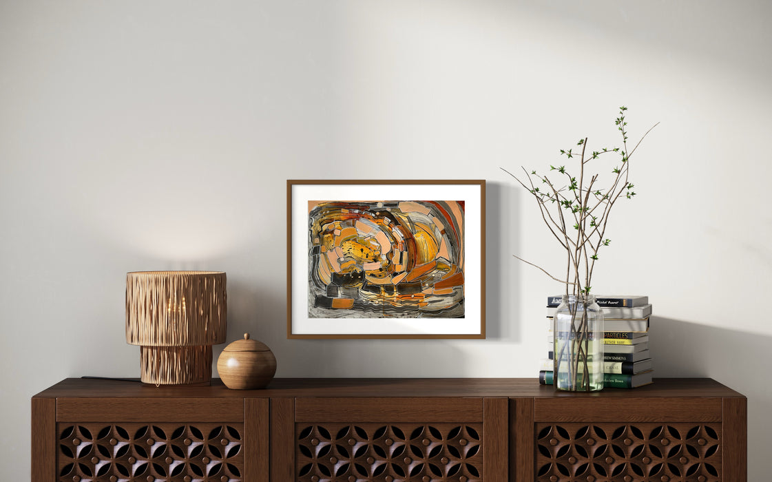 "Sunset Over The Coronado Bridge" Fine Art Print