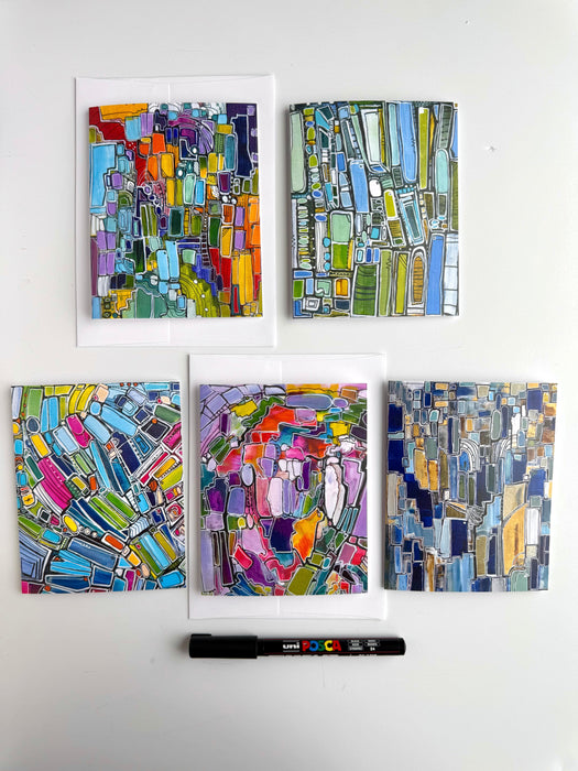 Fine Art Note Cards- Pack of 5 & 10