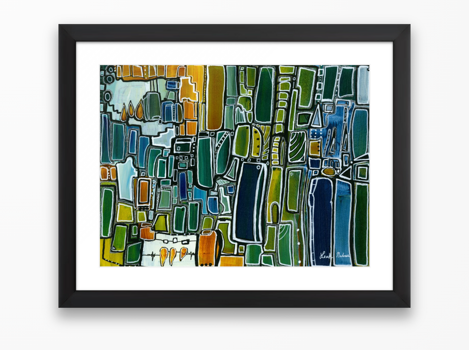 Gemstone Caverns Fine Art Print