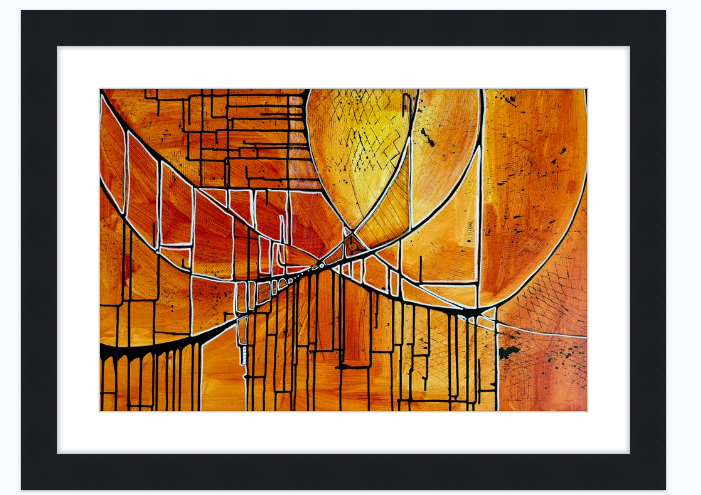 Framed Constructing the Golden Gate Bridge Print for Jill