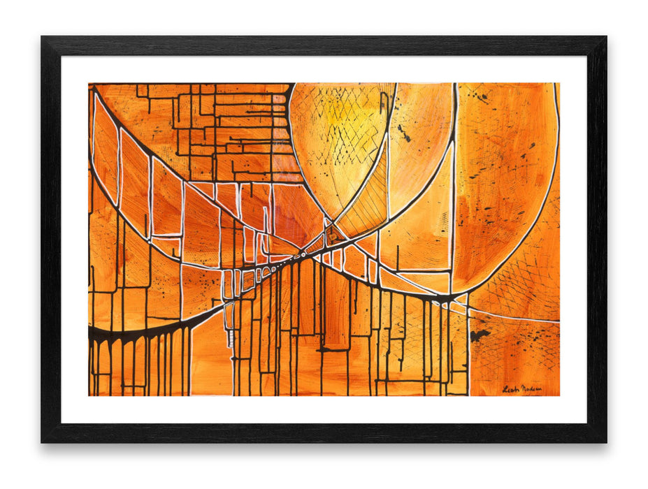 Constructing the Golden Gate Bridge Fine Art Print