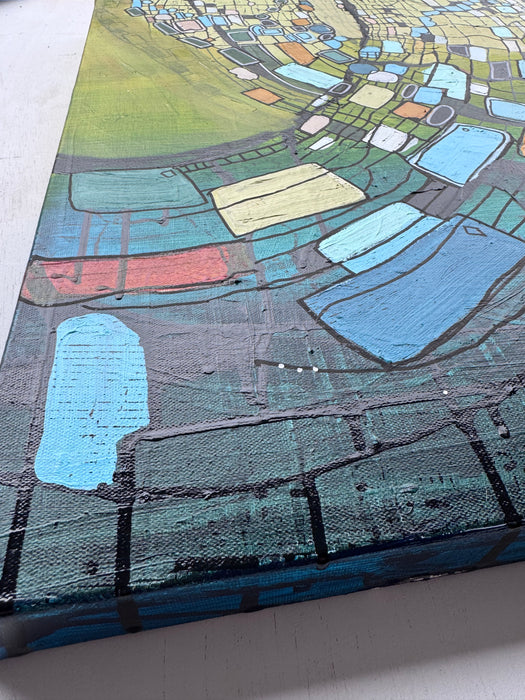 Threads of Resilience- Original Painting by Leah Nadeau