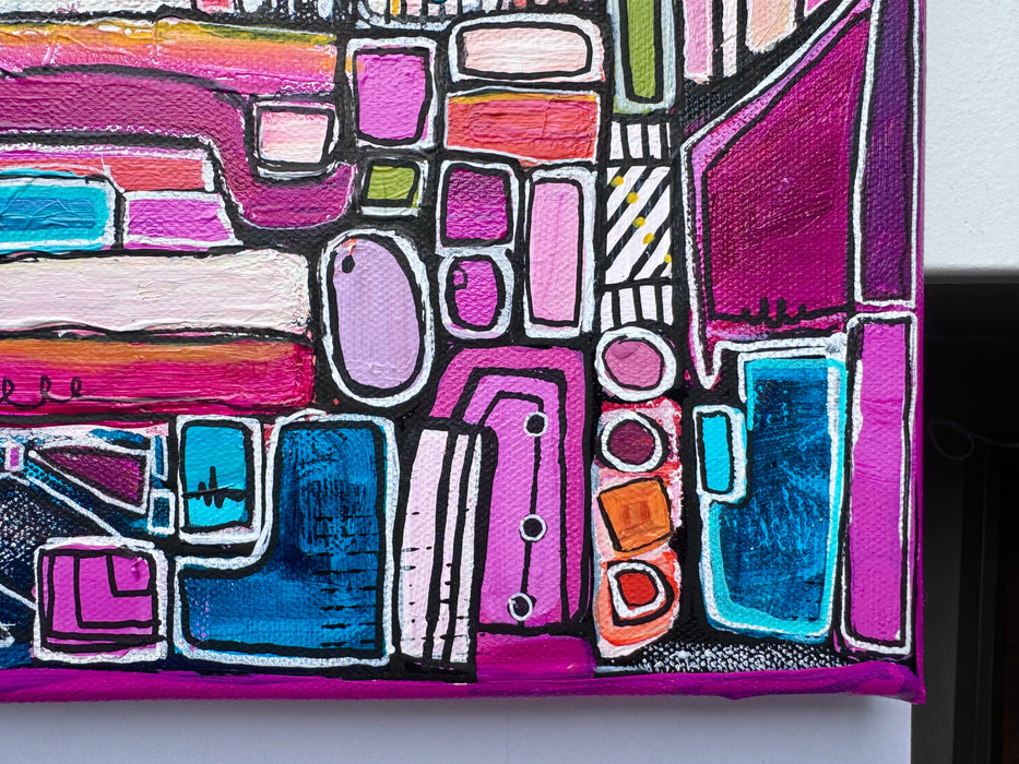 My Aura- Original Painting by Leah Nadeau
