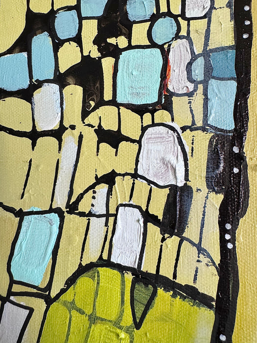 Threads of Resilience- Original Painting by Leah Nadeau