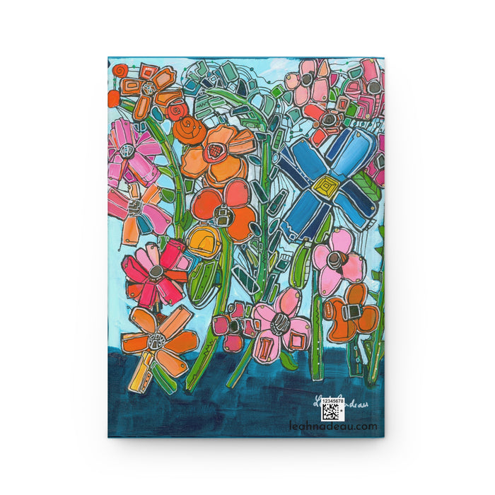 Mid Mod Garden Hardcover Journal