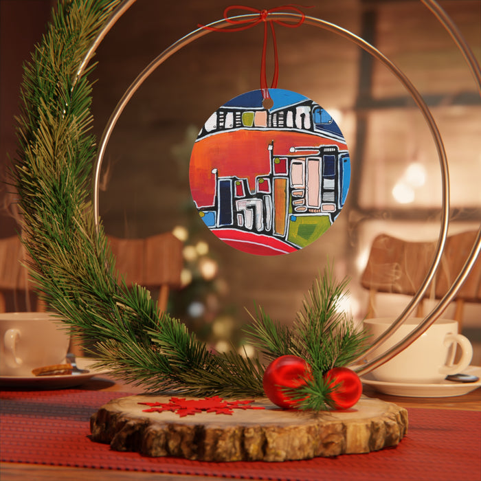 "Christmas Skyline" Ornament
