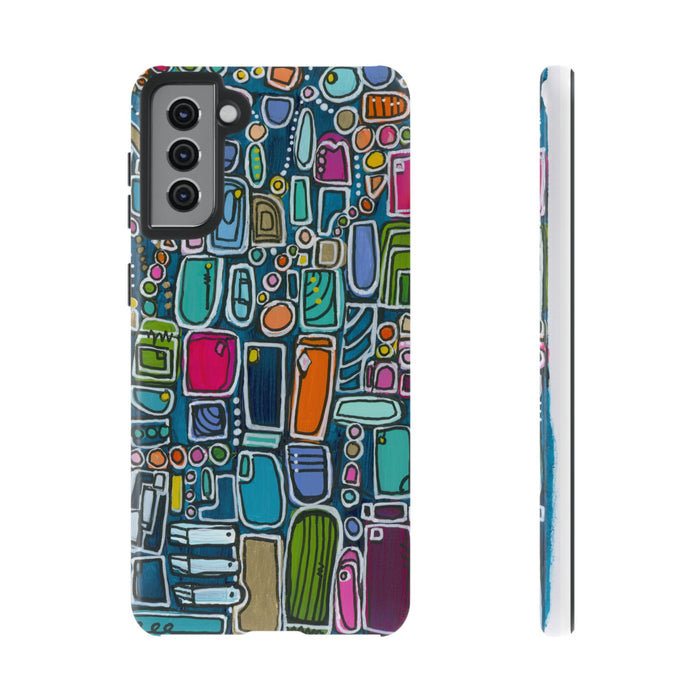 "Memory Den" Phone Case — Colorful Geometric  Protective Cover