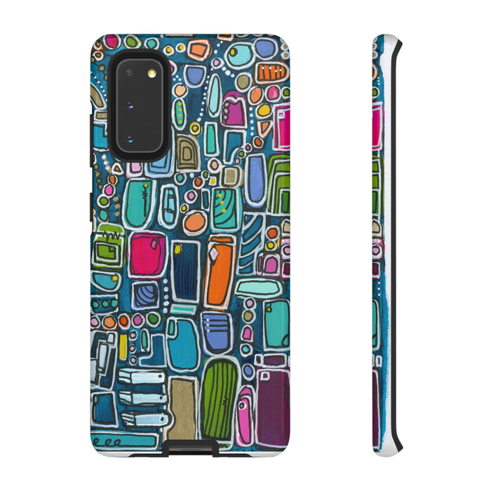 "Memory Den" Phone Case — Colorful Geometric  Protective Cover