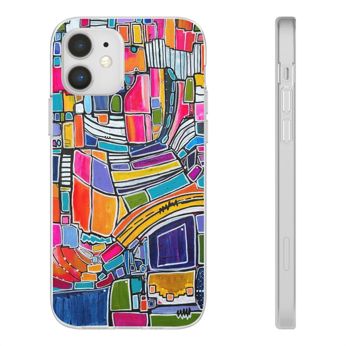 Rainbow Road Flexi Phone Cases