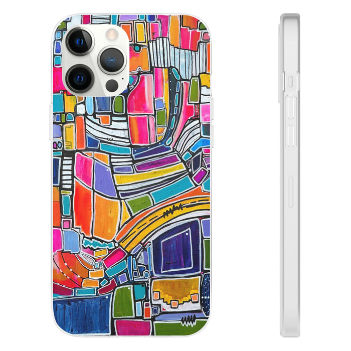 Rainbow Road Flexi Phone Cases