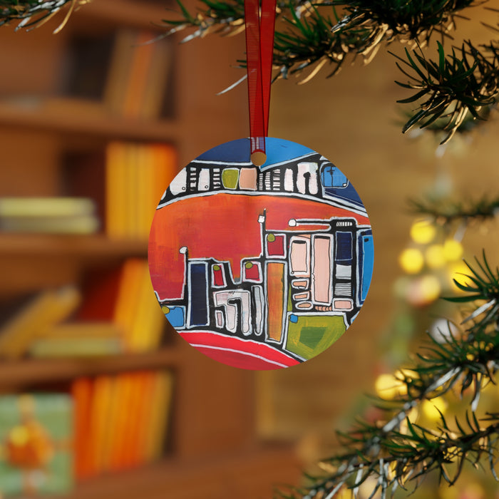 "Christmas Skyline" Ornament