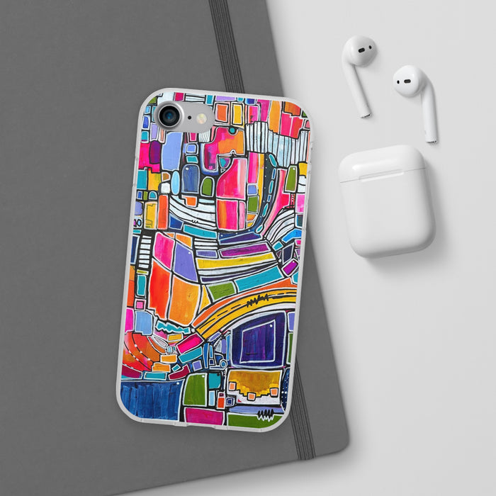 Rainbow Road Flexi Phone Cases