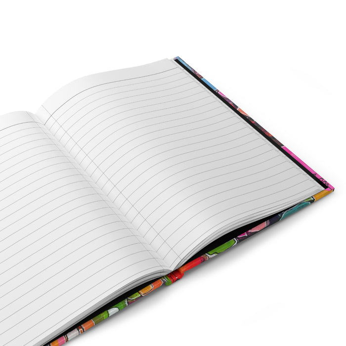 Fictional Fragments lined Hardcover Journal
