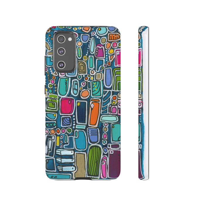 "Memory Den" Phone Case — Colorful Geometric  Protective Cover