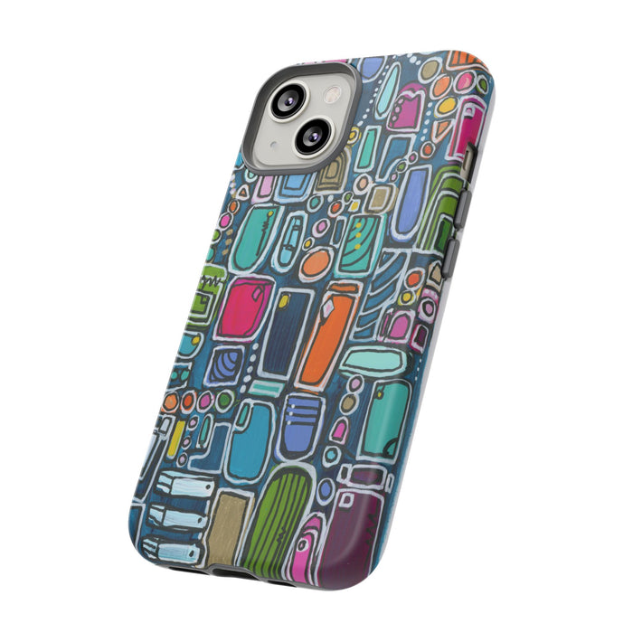 "Memory Den" Phone Case — Colorful Geometric  Protective Cover