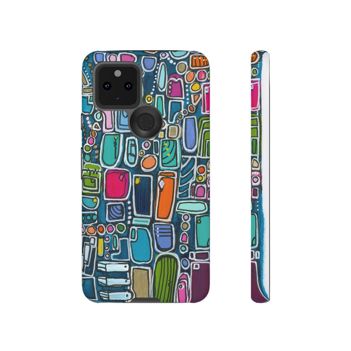 "Memory Den" Phone Case — Colorful Geometric  Protective Cover