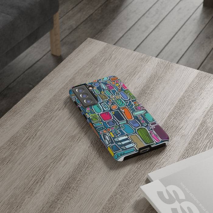 "Memory Den" Phone Case — Colorful Geometric  Protective Cover