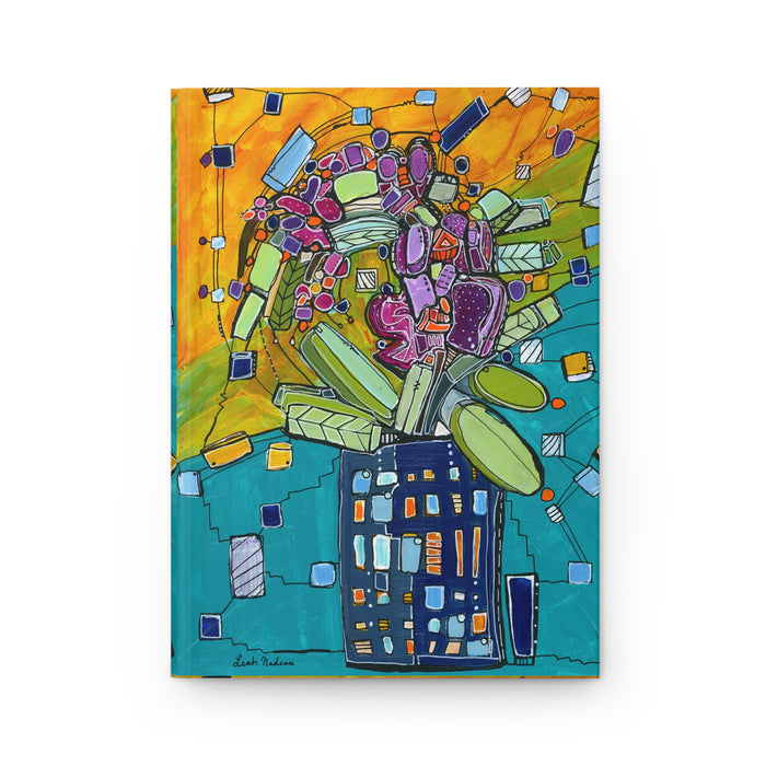 Mid Mod Orchid Hard Covered Journal