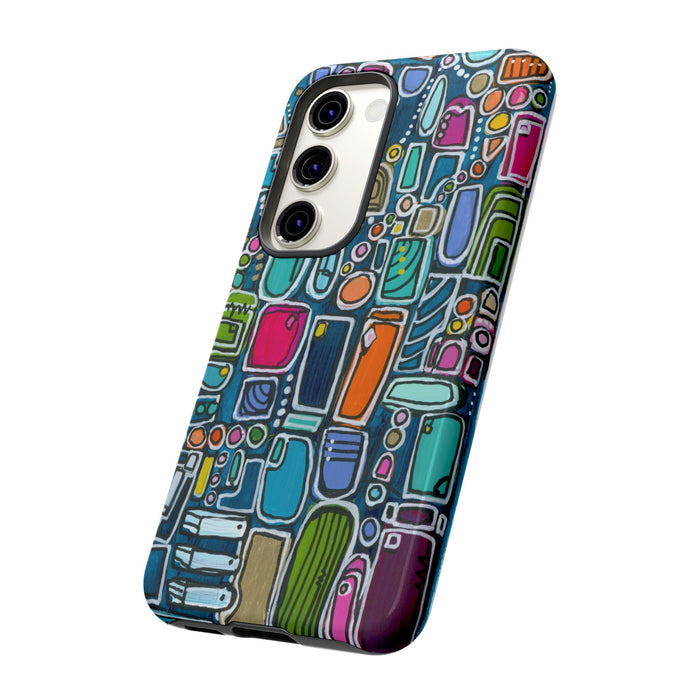"Memory Den" Phone Case — Colorful Geometric  Protective Cover