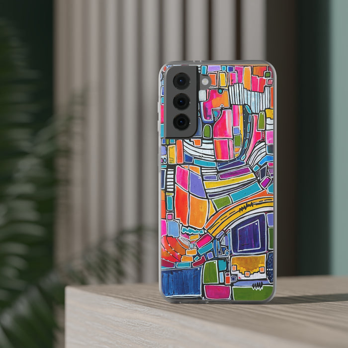 Rainbow Road Flexi Phone Cases