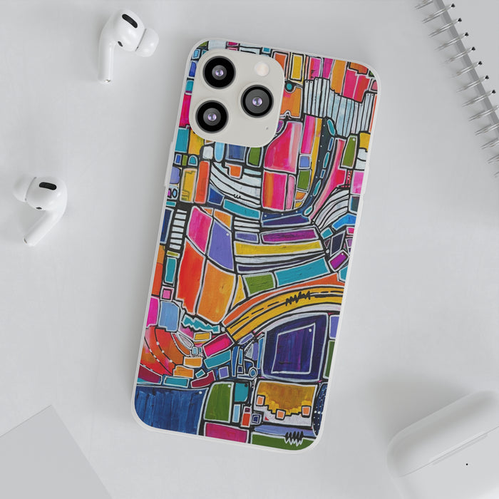 Rainbow Road Flexi Phone Cases