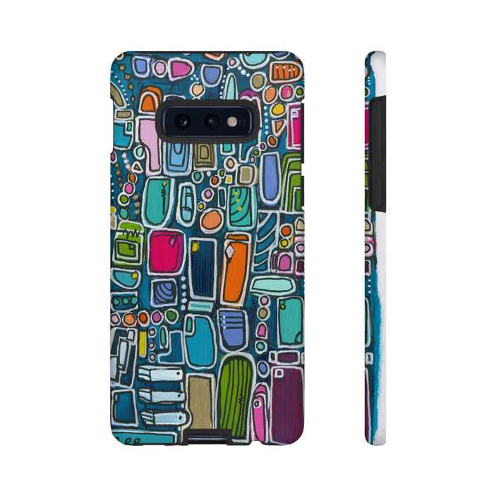 "Memory Den" Phone Case — Colorful Geometric  Protective Cover