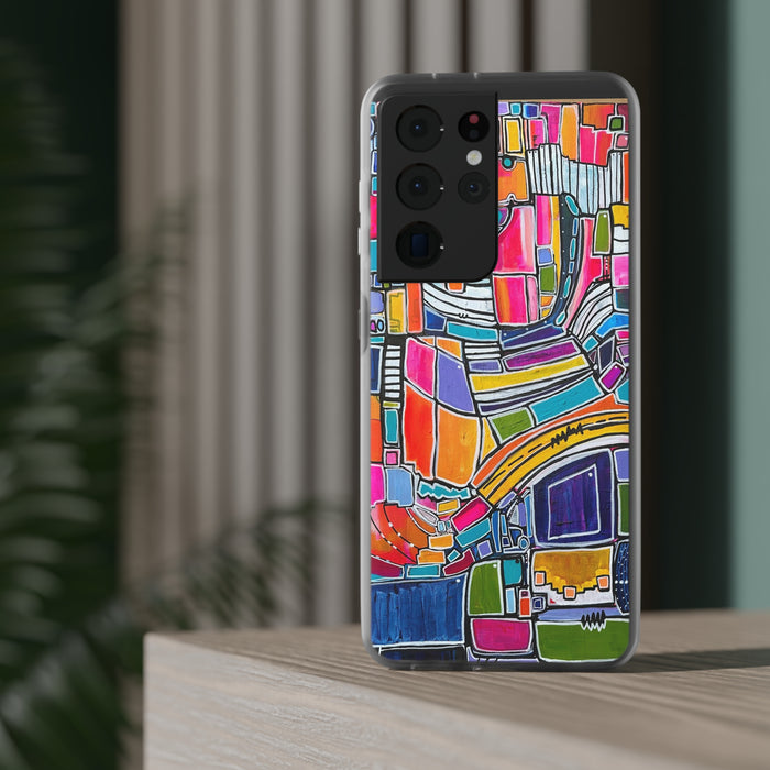Rainbow Road Flexi Phone Cases