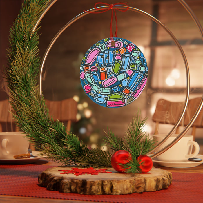 Oh Joy Ornament (Double Sided)