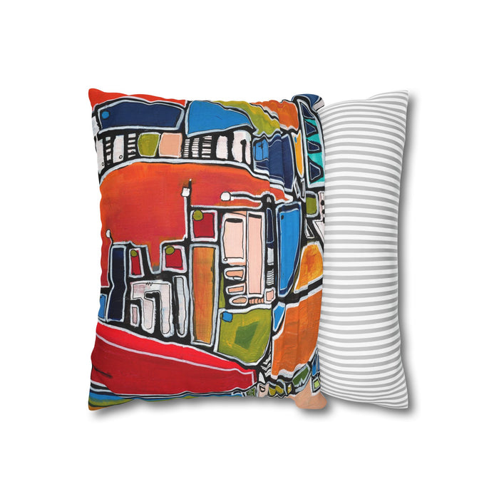 "Skyline"Throw Pillow Cover (Case Only)