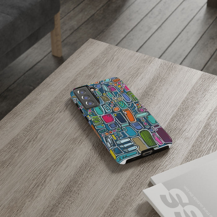 "Memory Den" Phone Case — Colorful Geometric  Protective Cover