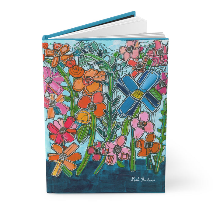 Mid Mod Garden Hardcover Journal
