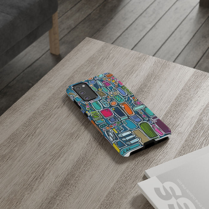"Memory Den" Phone Case — Colorful Geometric  Protective Cover