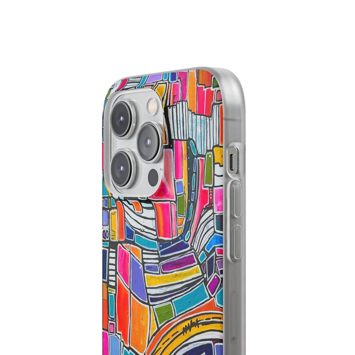 Rainbow Road Flexi Phone Cases