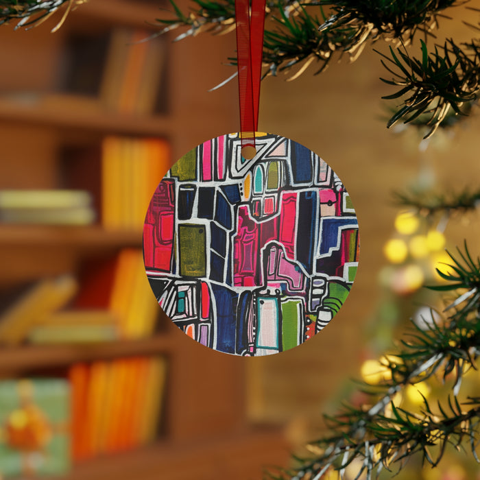 "Pink Graffiti" Ornaments