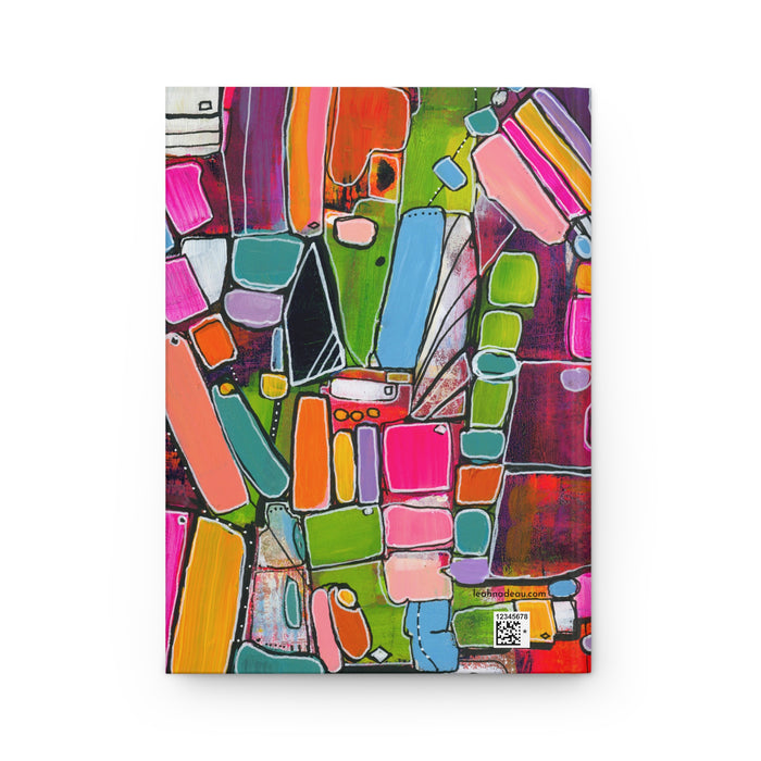 Fictional Fragments lined Hardcover Journal