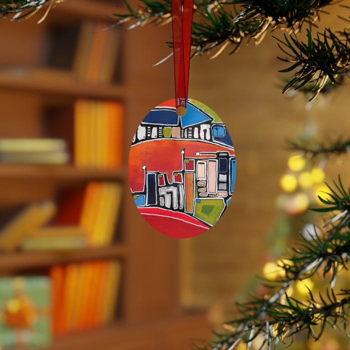 "Christmas Skyline" Ornament