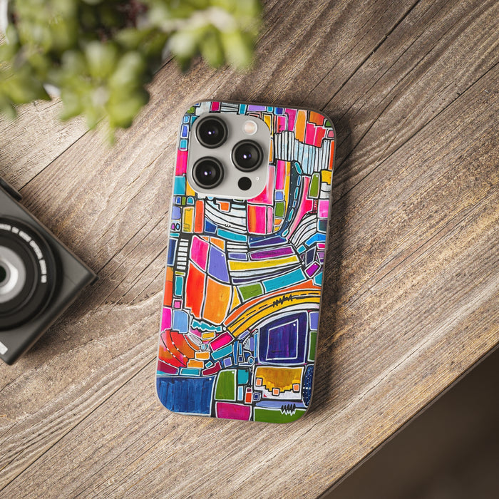 Rainbow Road Flexi Phone Cases