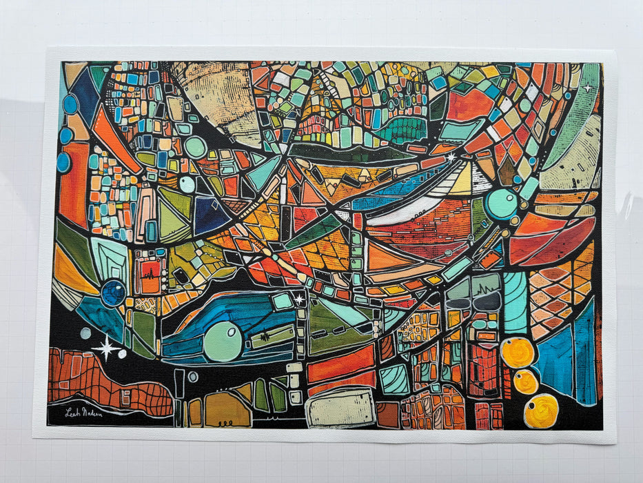 Palm Canyon Golden Hour Fine Art Print