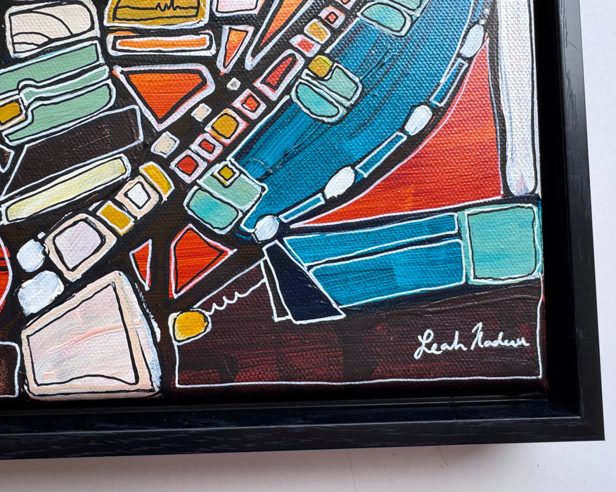 Enjoying the View- Original Painting by Leah Nadeau
