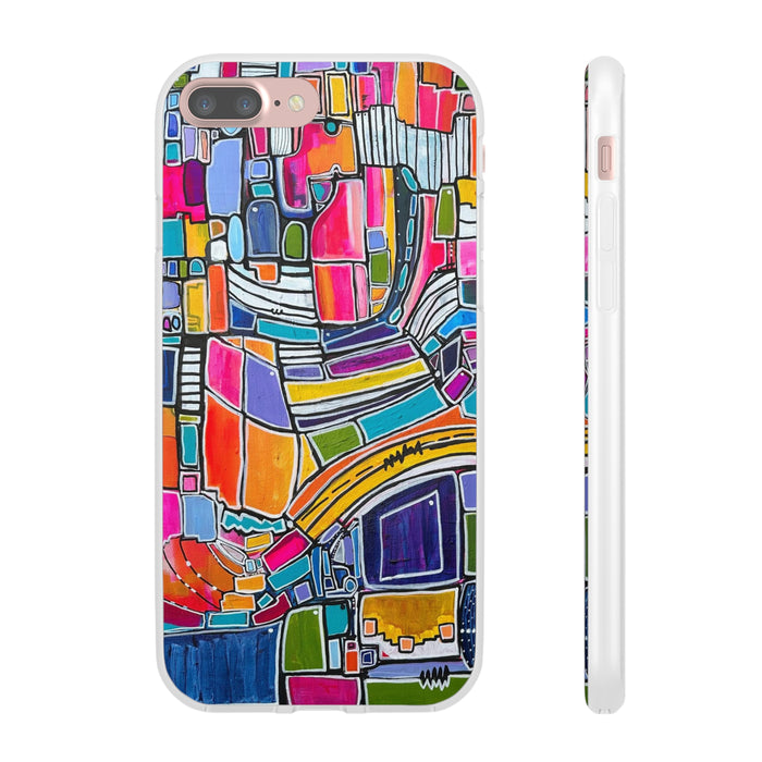 Rainbow Road Flexi Phone Cases