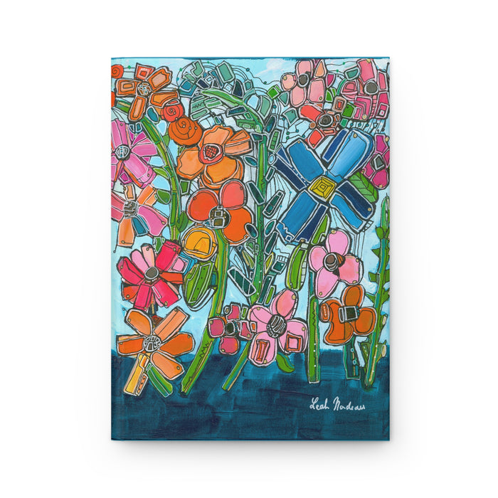 Mid Mod Garden Hardcover Journal