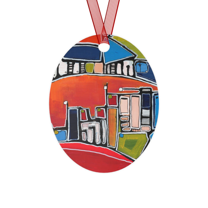 "Christmas Skyline" Ornament