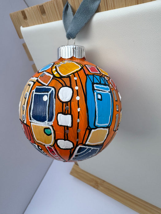 "Ode to Calder" Glass Ornament