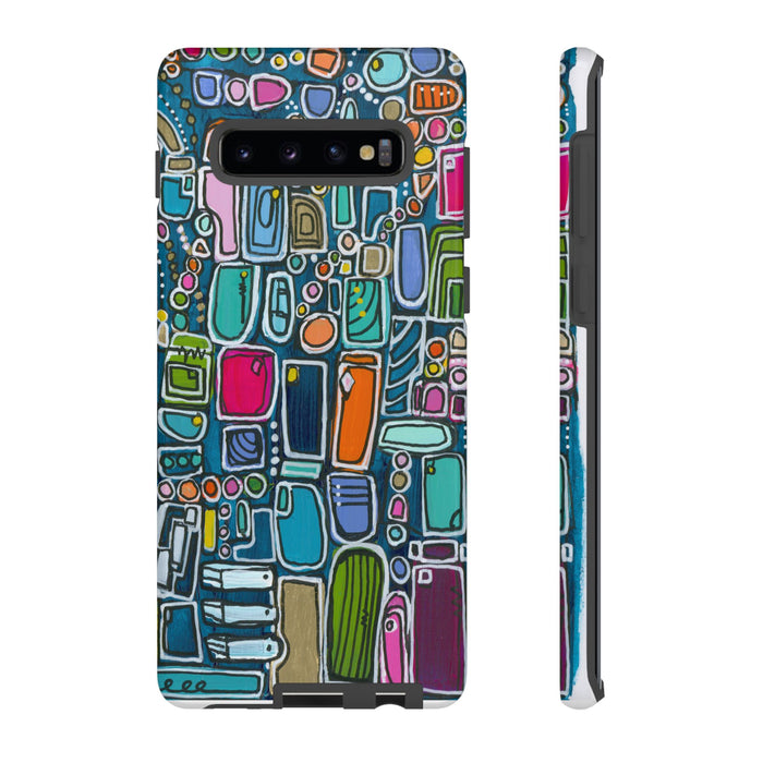 "Memory Den" Phone Case — Colorful Geometric  Protective Cover