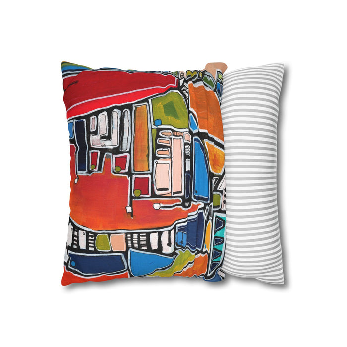 "Skyline"Throw Pillow Cover (Case Only)