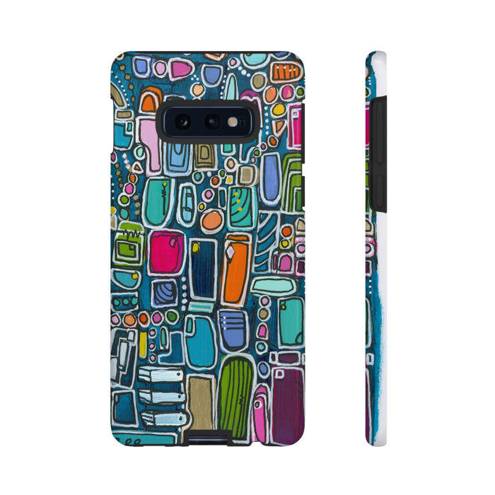 "Memory Den" Phone Case — Colorful Geometric  Protective Cover