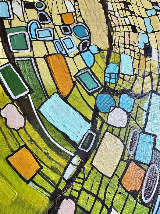Threads of Resilience- Original Painting by Leah Nadeau