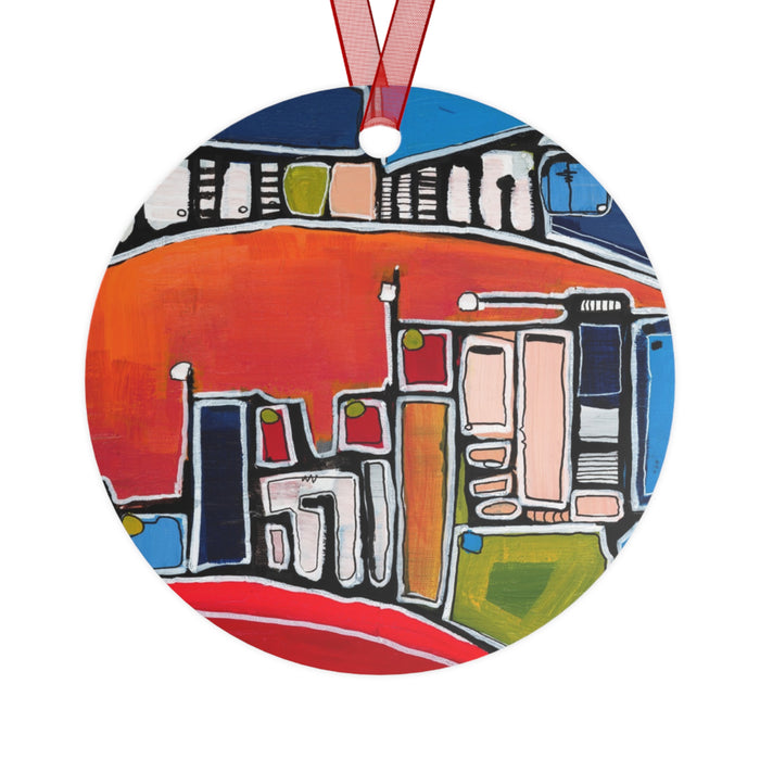 "Christmas Skyline" Ornament