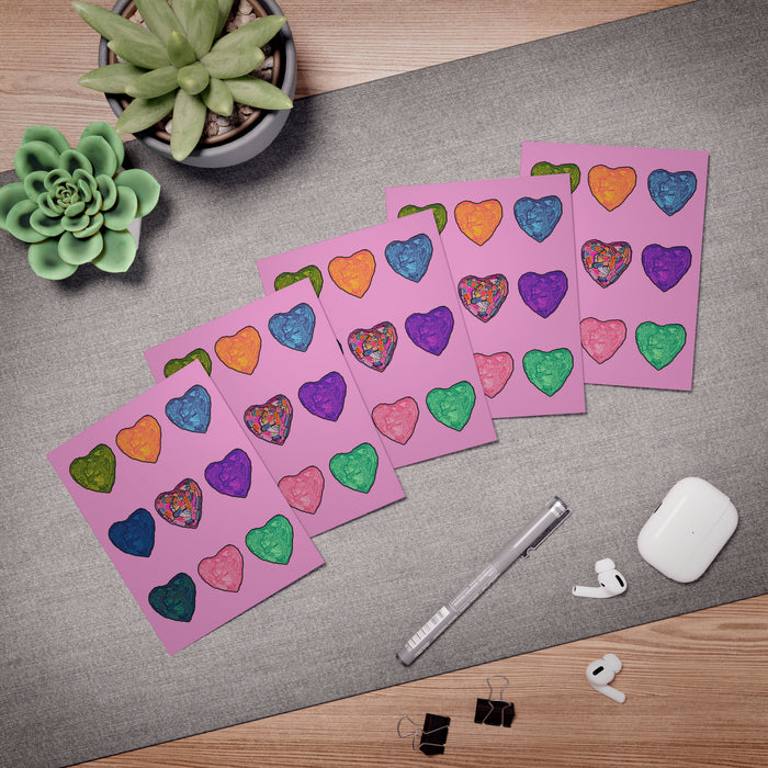 Andy Warhol Hearts (5-Pack)